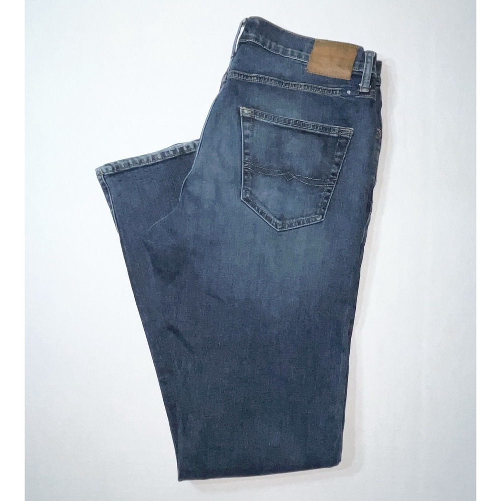 Lucky Brand Jeans Men's 34x34 Blue 410 Athletic Fit Stretch Vintage Western